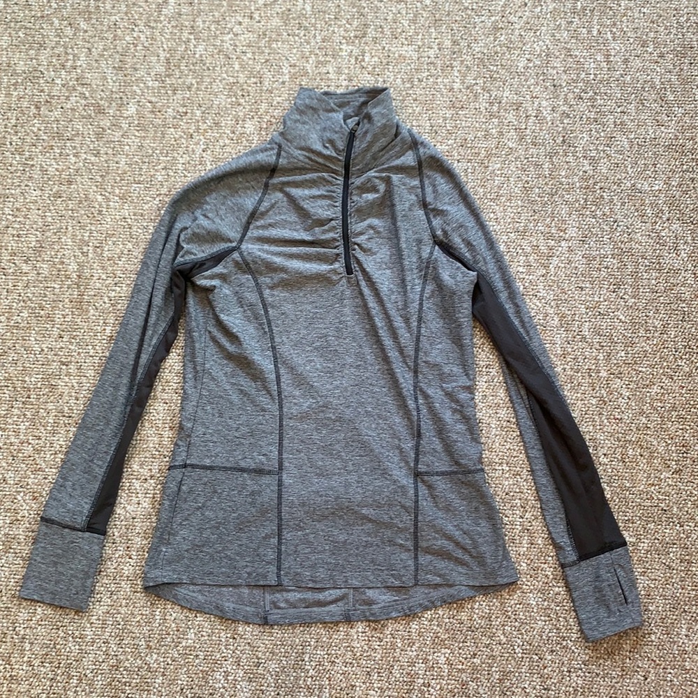 Gray champion athletic top